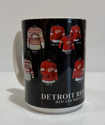 NHL Detroit Red Wing "Red and White Forever" 12 Oz. Coffee Mug - Image 1 of 4