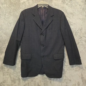 Chaqueta Blazer Brooks Brothers 346 Para Hombre 40R Gris Sólido ACTWU Bolsillos Internos EE. UU. - Imagen 1 de 19