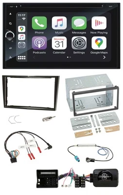 Blaupunkt 2DIN Bluetooth DAB USB DVD Lenkrad Autoradio für Opel Zafira Corsa D A - Bild 1 von 4