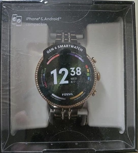 Reloj Inteligente FOSSIL Generación 6 FTW6077 Oro Rosa Acero Inoxidable 42mm - Imagen 1 de 12