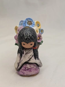 Ted Degrazia Goebel 1986 niña nativa americana adorno de Navidad  - Imagen 1 de 7