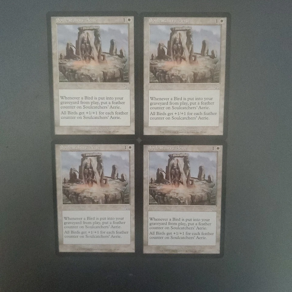 MTG Soul Gatherers Abode JUD English 4 Card Set - Image 1 of 1