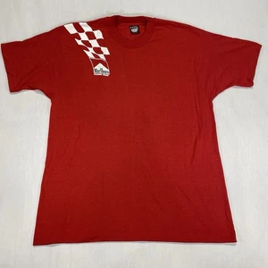 T-shirt Marlboro Racing Team vintage made in USA taglia XL uomo nuova senza etichette - Foto 1 di 7