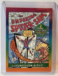 1993 Defective Comics #26 Unfazing Spider-Sam - RARE Trading Card Series - Picture 1 of 2
