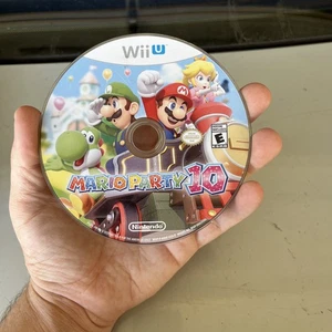 Disco de videojuego Mario Party 10 Wii U solo probado y funcionando - Imagen 1 de 4