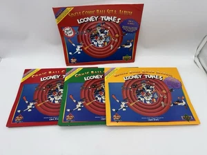 LOONEY TUNES 1990 UPPER DECK COMIC BALL CARDS Album Set Lot 1,2 & 3 Complete - Picture 1 of 14