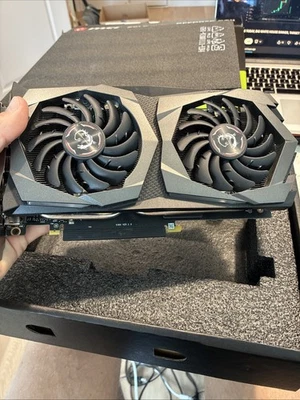 MSI GeForce GTX 1650 SUPER GAMING X 4GB GDDR6 Graphics Card. Original Box - Image 1 of 4