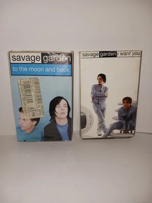 SAVAGE GARDEN 2 Cassette Singles To The Moon And Back & I Want You  - Image 1 of 3