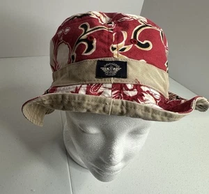 Cappello a secchiello Dockers - rosso floreale/hawiano - Foto 1 di 5