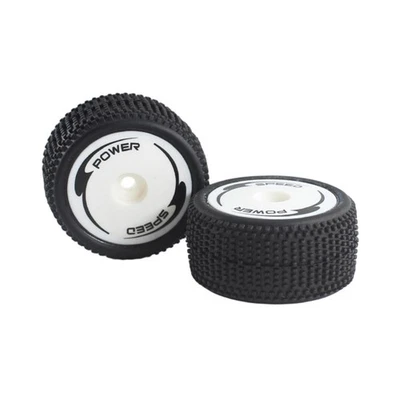 2x Hinten Reifen Einfach Zu Installieren Schwarz Ersatz Für Wltoys 244016 - Bild 1 von 4