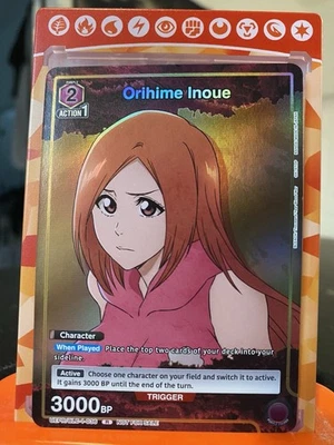 Union Arena Orihime Inoue Alternate Art Promo Bleach Thousand Year Blood War - Image 1 of 2