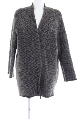 MANGO Cárdigan Mujeres Chaqueta Talla EU 36 negro-gris oscuro look casual - Imagen 1 de 4