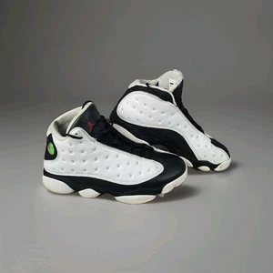 Air Jordan 13 Taglia 10 Retro 2014 Ha Gioco 414571-104 Bianco Riflettente Senza Scatola - Foto 1 di 14