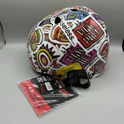 Pro-Tec X Nuevo Oferta Casco Antigua Escuela Adhesivo Bomba Talla XS Skateboarding Foto 1 de 4