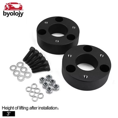 Kit de elevación niveladora delantera de 3" espaciador de puntal para camioneta Dodge Ram 1500 2006-2003 4x4 - Imagen 1 de 4