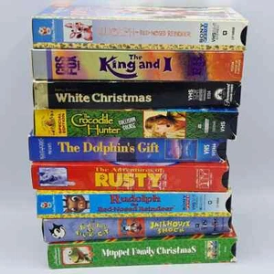 VHS 10 Lot- look at pictures for titles - Picture 1 of 3