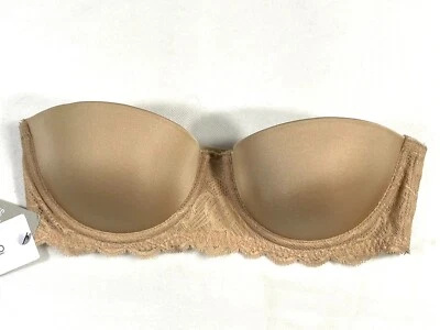 NWD Calvin Klein 30C Seductive Comfort Strapless Lift Multiway Bra QF1437 Bare - Image 1 of 4