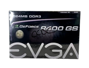 EVGA GeForce 8400 GS 1024MB DDR3 PCIe 2.0 Graphics Card VGA HDMI DVI - Picture 1 of 10