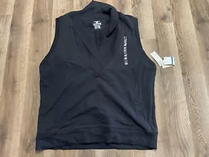 Jones New York Shirt, Women's Size XL, Black, Sleeveless, Stretch, Tank Polo NWT - Picture 1 of 13