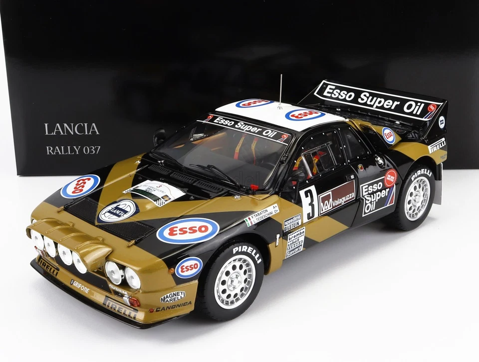 1/18 KYOSHO - LANCIA - 037 GRIFONE ESSO N 3 RALLY TARGA FLORIO 1985 08306H - Immagine 1 di 1