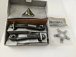 New NOS Profile Design AlpinePro Triple Carbon Crankset 175mm + 94/58 BCD Spider - Picture 1 of 10