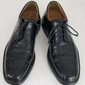 TERRA PLANA BLACK LEATHER OXFORD LACE UP CASUAL DRESS SHOES SIZE 11.5 - Picture 1 of 12