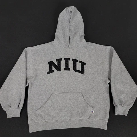 Northern illinois University NIU Huskies Russell Athletic sweatshirt LARGE gray Cover