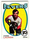 1971-72 O-Pee-Chee #33 Andre Lacroix Philadelphia Flyers Opc Sku#Vs1033