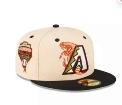 Arizona Diamondbacks New Era Mango 🥭 Habanero Sz 7 1/4 *RARE* 59Fifty Fitted - Image 1 of 4