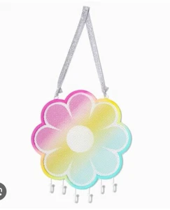 Claire’s rainbow daisy earring Jewelry holder birthday Christmas - Picture 1 of 2