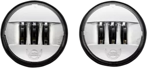 Faro de haz alto/bajo Custom Dynamics 4 1/2" ProBEAM LED cromo PB-45-C - Imagen 1 de 1