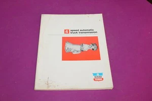Manual de entrenamiento de transmisión automática de camión Chrysler de 4 velocidades. - Imagen 1 de 2