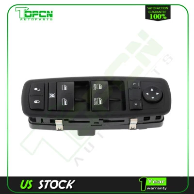 Fits Dodge Ram 1500 3.7L 4.7L 5.7L 2009-2010 Electric Window Switch Front LH - Image 1 of 4