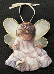 Bradford HEAVEN'S LITTLE ANGEL Ornament 'Loving Kindness' by Donna Brooks - Picture 1 of 5