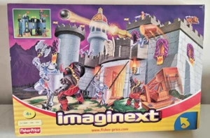 VERY RARE 2002 FISHER PRICE IMAGINEXT BATTLE CASTLE KNIGHTS NEW SEALED MISB ! - Afbeelding 1 van 7
