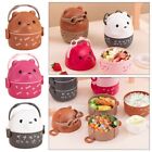 1Pcs Stackable Thermal Bento Box Eyeglass Bear Food Storage Container