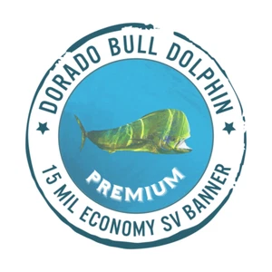 Economy Scrim Vinyl Banner 15 24in X 50 ft - Dorado - Picture 1 of 1