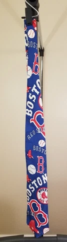 Boston Red Sox MLB Classic Blue Team Logo Neck Tie Cover