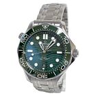 Omega Seamaster Auto 300m Green/steel 42mm Men's Diver Watch 210.30.42.20.10.001