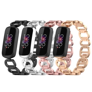Bands for Fitbit Luxe Smart Watch Metal Straps Replacement Bracelet Wristbands - Picture 1 of 25