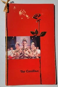 The Castillion Bangkok Tailandia 1979 menú vintage original - Imagen 1 de 9