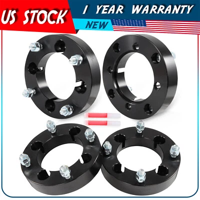 4Pcs 1.5" 4x137 to 4x156 M12x1.5 Wheel Adapters 110mm For Can-Am Commander 1000 - Image 1 of 4