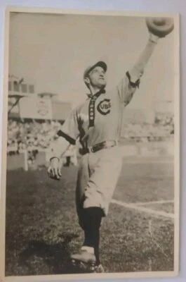 1930's Jimmy Archer Chicago Cubs N3-C-5 George Burke Reproduced 4x6in Photo - Image 1 of 2