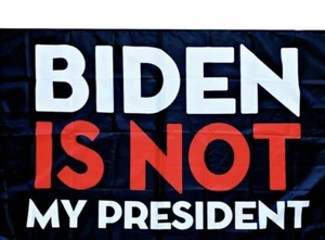 Biden Not My President Flag 3 By 5 Foot Flag Cheap - Picture 1 of 2