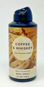 1 BATH & BODY WORKS COFFEE & WHISKEY MEN'S COLLECTION ALL OVER SPRAY COLOGNE CAN - Picture 1 of 5