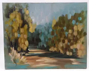 " NEL BOSCO   "  ADORNI  1977   40X50  OLIO SU TELA  WhatsApp 3381892098 - Bild 1 von 2