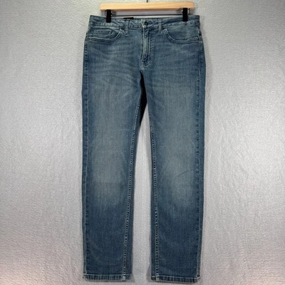 Calvin Klein Slim Boyfriend Jeans Womens 8 Tony Blue Denim Classic Comfort - Image 1 of 4