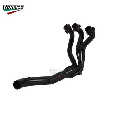 Motorcycle Exhaust Header Link Pipe For Yamaha MT09 FZ09 XSR900 2014-2020 - Image 1 of 4
