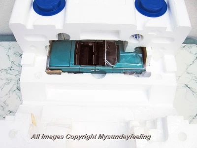 1961 LINCOLN CONTINENTAL CONVERTIBLE - L.E. of 1000 - FRANKLIN MINT - SCALE 1:24 - Immagine 1 di 4