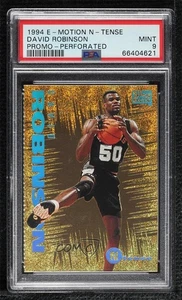 1994-95 Skybox Emotion Promo Panel David Robinson PSA 9 MINT HOF - Picture 1 of 4